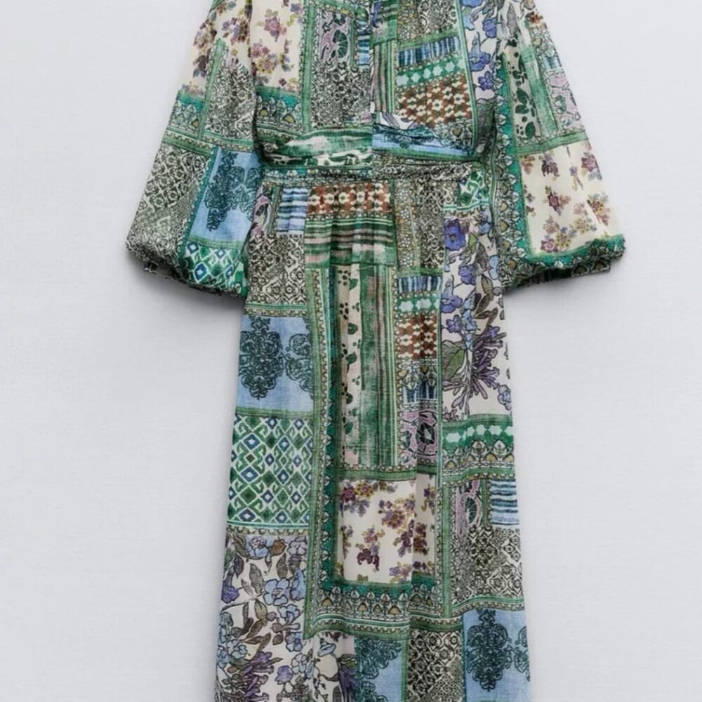 Zara Patchwork Dress